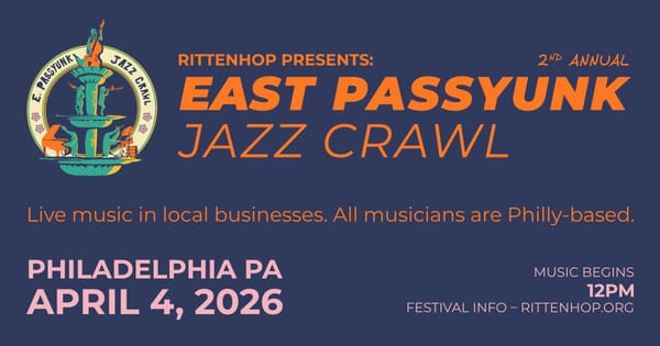 East Passyunk Jazz Crawl on Saturday + Open Streets Dance on Sunday